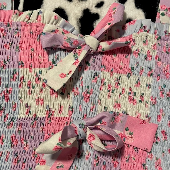 *SOLD OUT* Down Home Roots Patchwork Crop Top - Picture 8 of 9